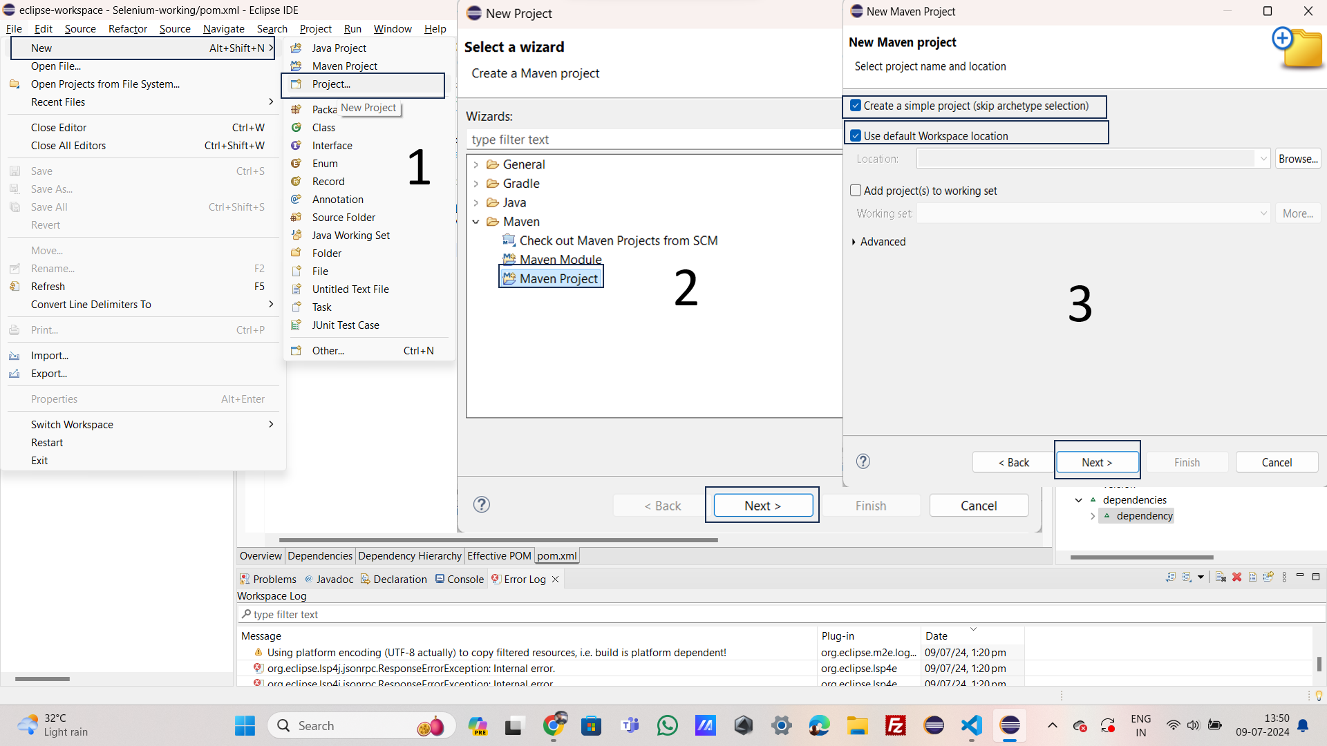 create-new-maven-project